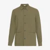 Crushed Cotton Overshirt Made Of Organic Cotton