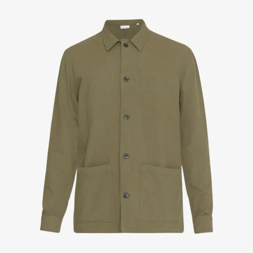Crushed Cotton Overshirt Made Of Organic Cotton