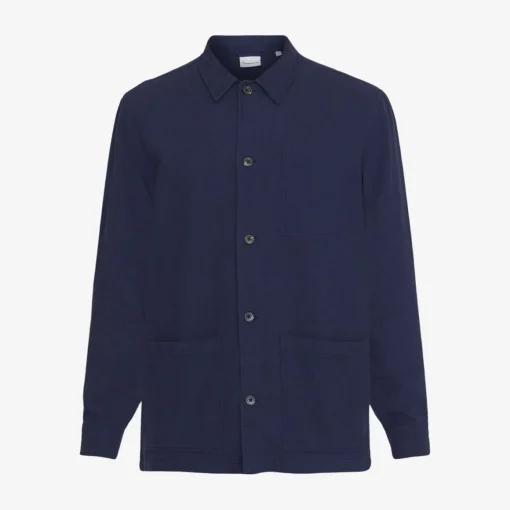 Crushed Cotton Overshirt Made Of Organic Cotton