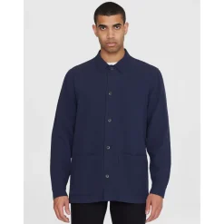 Crushed Cotton Overshirt Made Of Organic Cotton
