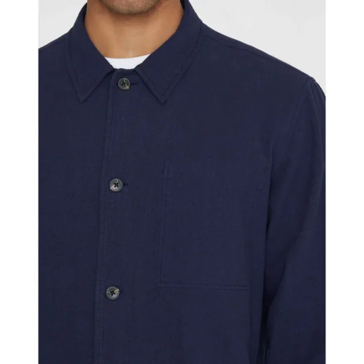 Crushed Cotton Overshirt Made Of Organic Cotton