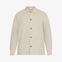 Crushed Cotton Overshirt Made Of Organic Cotton