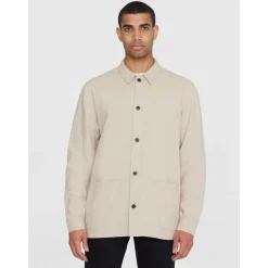 Crushed Cotton Overshirt Made Of Organic Cotton