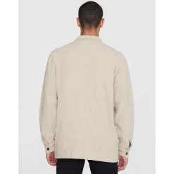Crushed Cotton Overshirt Made Of Organic Cotton