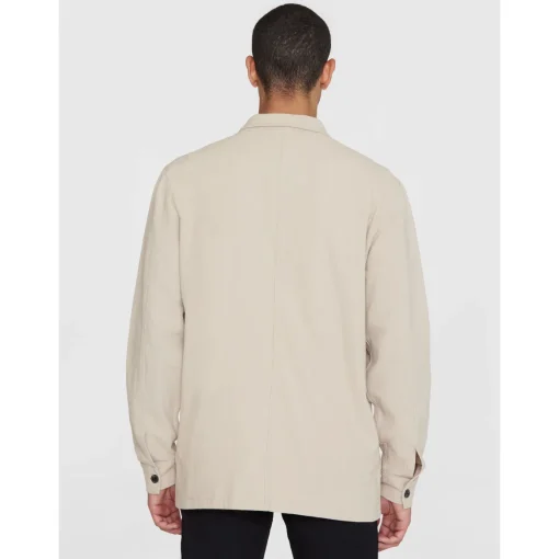 Crushed Cotton Overshirt Made Of Organic Cotton