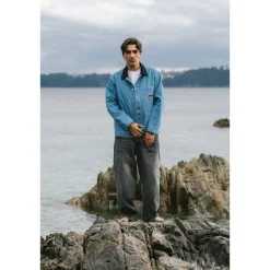 Denim Work Jacket Made Of Organic Cotton