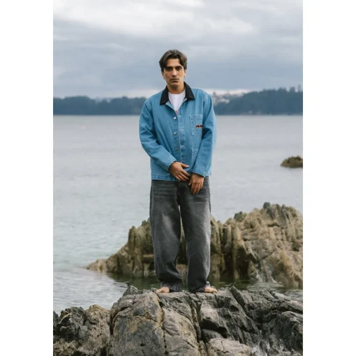 Denim Work Jacket Made Of Organic Cotton