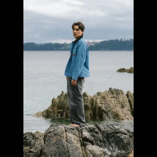 Denim Work Jacket Made Of Organic Cotton