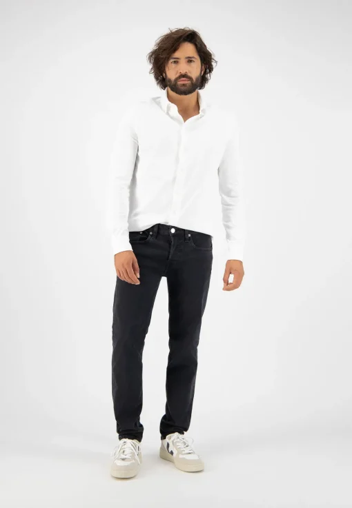 Dunn Low Tapered Made Of Recycled And Organic Cotton Mix