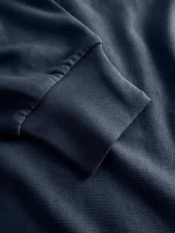Hood Badge Sweater Made Of Organic Cotton