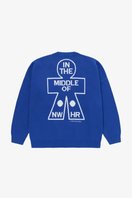 In The Middle Of... Cardigan Made Of Organic Cotton
