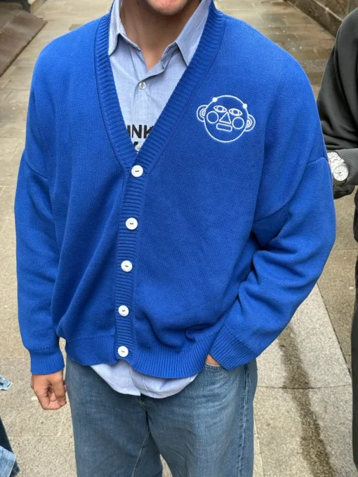 In The Middle Of... Cardigan Made Of Organic Cotton