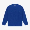 Light Blue Sweater Made Of Organic Cotton