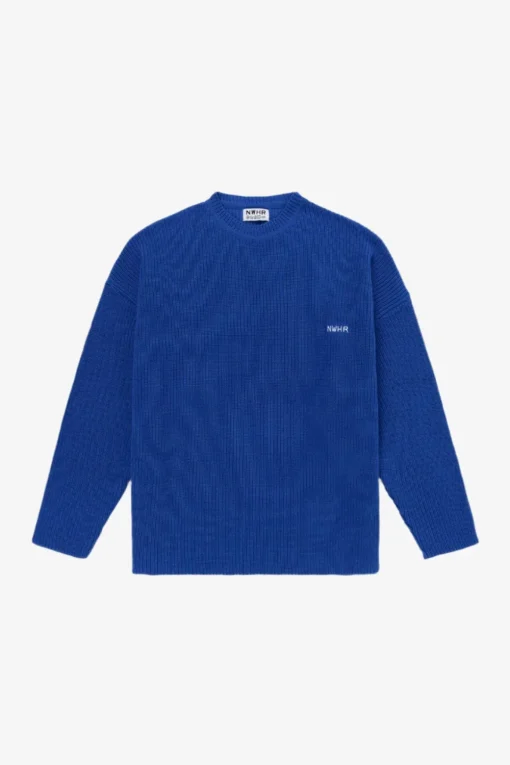 Light Blue Sweater Made Of Organic Cotton