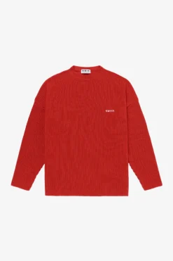 Light Blue Sweater Made Of Organic Cotton