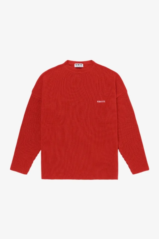Light Blue Sweater Made Of Organic Cotton