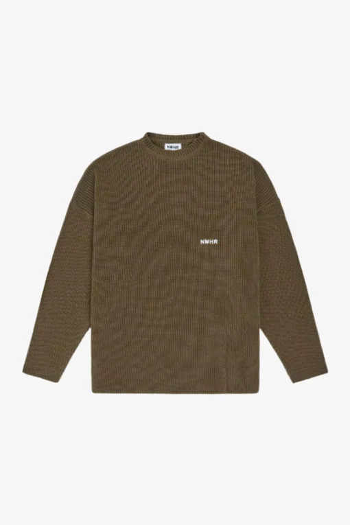 Light Brown Sweater Made Of Organic Cotton