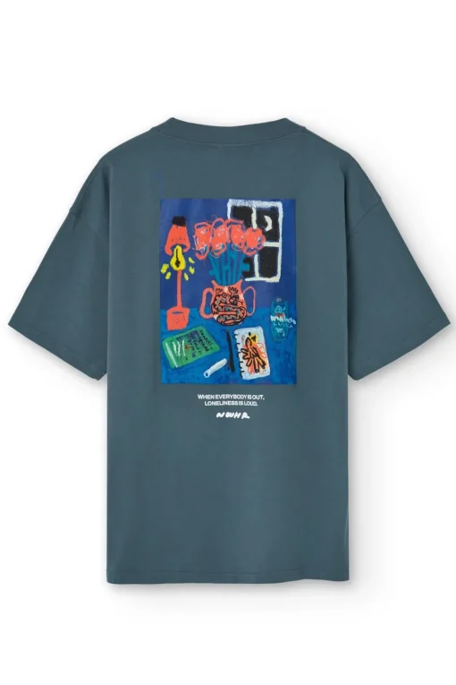 Loneliness T-shirt Made Of Organic Cotton