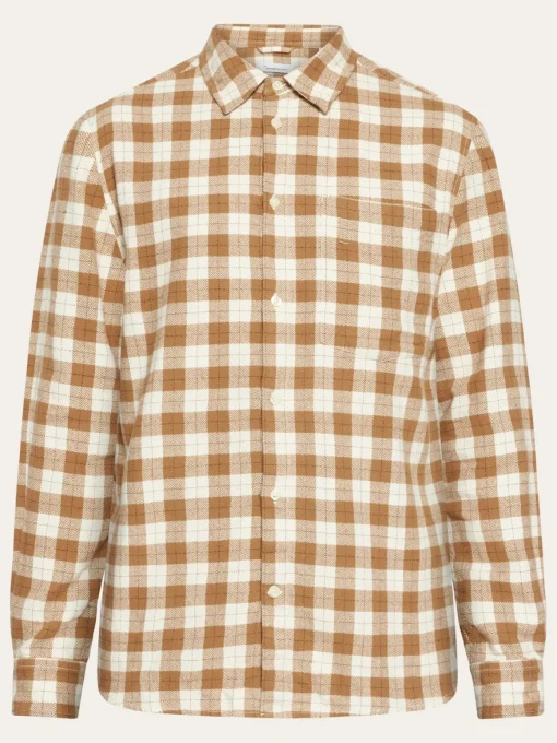 Loose Fit Checkered Shirt Made Of Organic Cotton