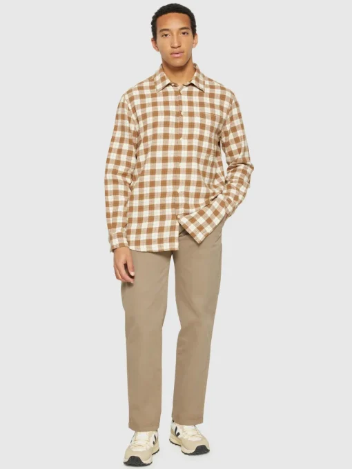 Loose Fit Checkered Shirt Made Of Organic Cotton