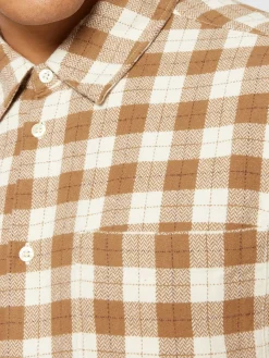 Loose Fit Checkered Shirt Made Of Organic Cotton