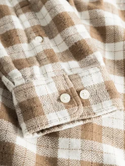 Loose Fit Checkered Shirt Made Of Organic Cotton