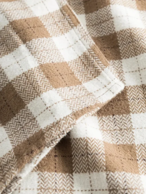 Loose Fit Checkered Shirt Made Of Organic Cotton