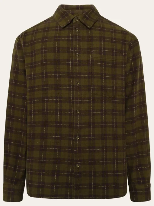 Loose Fit Checkered Shirt Made Of Organic Cotton