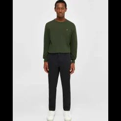 Luca Slim Twill Chinos Made Of Organic Cotton Mix