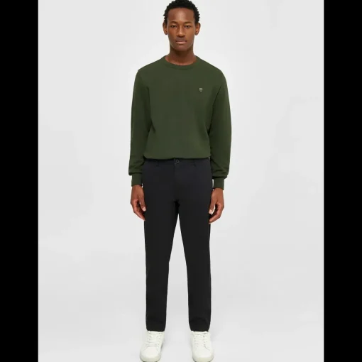 Luca Slim Twill Chinos Made Of Organic Cotton Mix