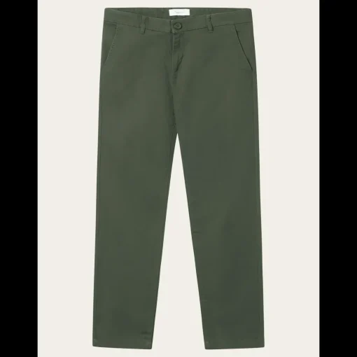 Luca Slim Twill Chinos Made Of Organic Cotton Mix