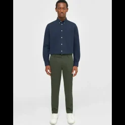 Luca Slim Twill Chinos Made Of Organic Cotton Mix