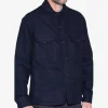 Maritime Overshirt Made Of Cotton