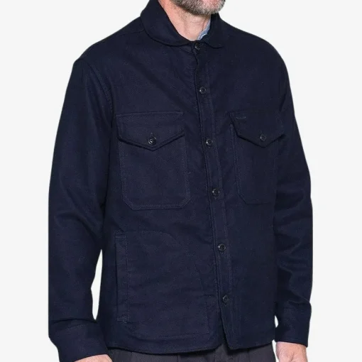 Maritime Overshirt Made Of Cotton