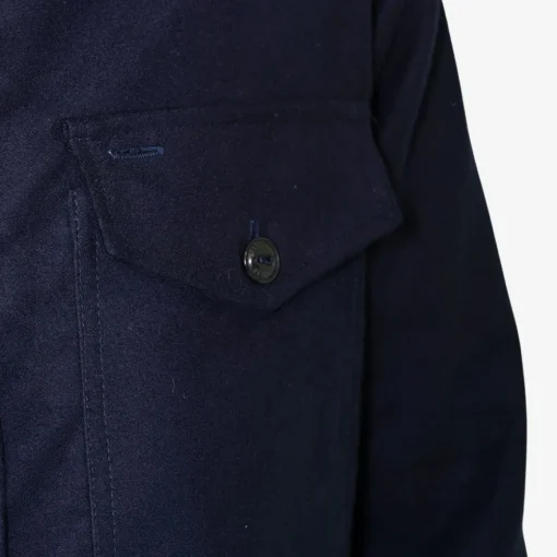 Maritime Overshirt Made Of Cotton