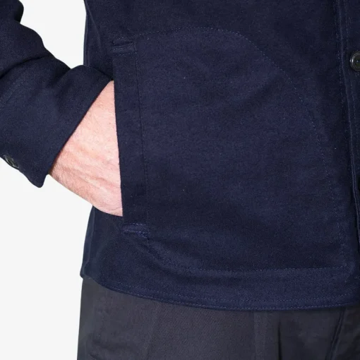 Maritime Overshirt Made Of Cotton