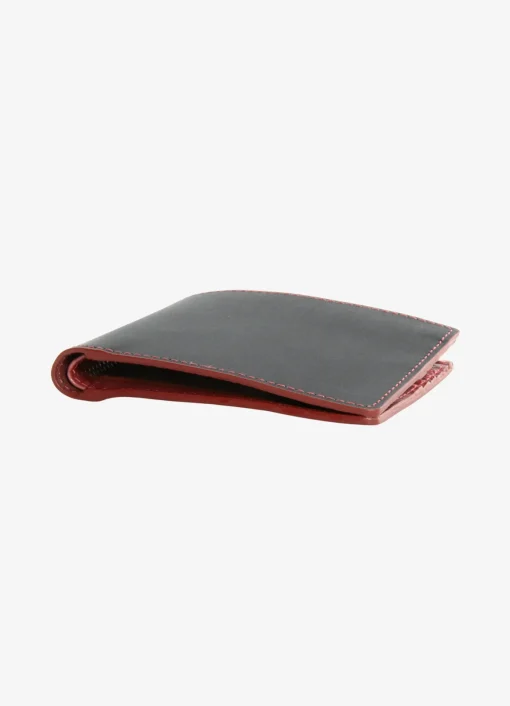 Print Room Wallet Made Of British Reclaimed Firehose and Printing Blankets /Parachute Silk