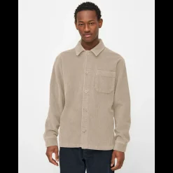 Stretched 8-Wales Corduroy Overshirt Made Of Organic Cotton