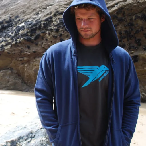 Tobias Midweight Zip Hoodie Made From Organic Cotton