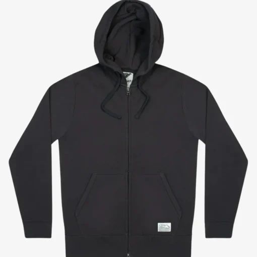 Tobias Midweight Zip Hoodie Made From Organic Cotton