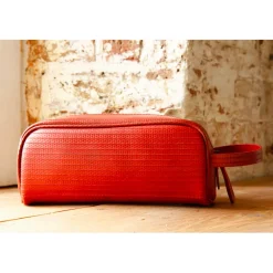 Travel Case Made Of Case/British Reclaimed Firehose and Printing Blankets/Parachute Silk
