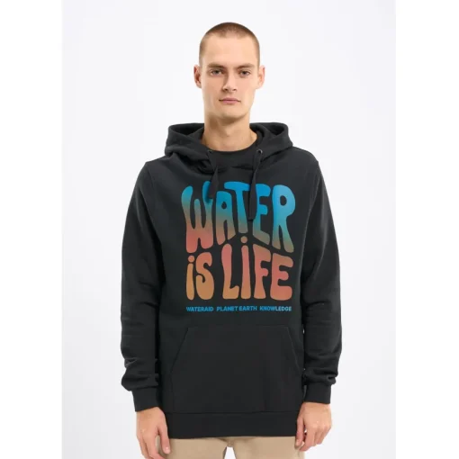 WaterAid Water Is Life Hoodie Made Of Organic Cotton