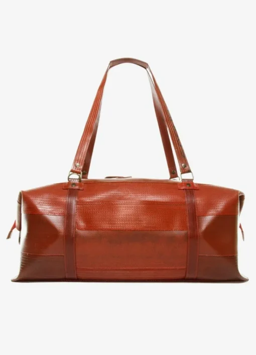 Weekend Bag Red Made Of Firehose/Parachute silk