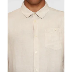 Yarndyed Shirt Made Of Organic Linen