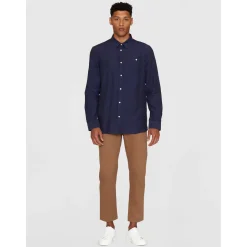 Yarndyed Shirt Made Of Organic Linen