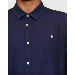 Yarndyed Shirt Made Of Organic Linen