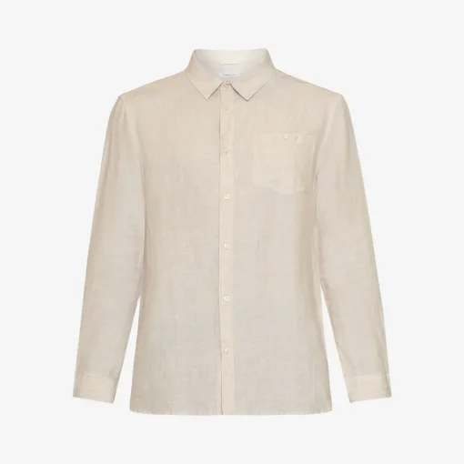 Yarndyed Shirt Made Of Organic Linen