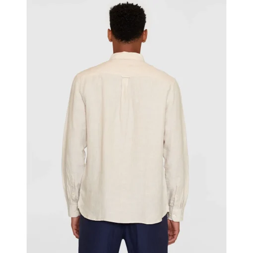 Yarndyed Shirt Made Of Organic Linen