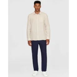 Yarndyed Shirt Made Of Organic Linen